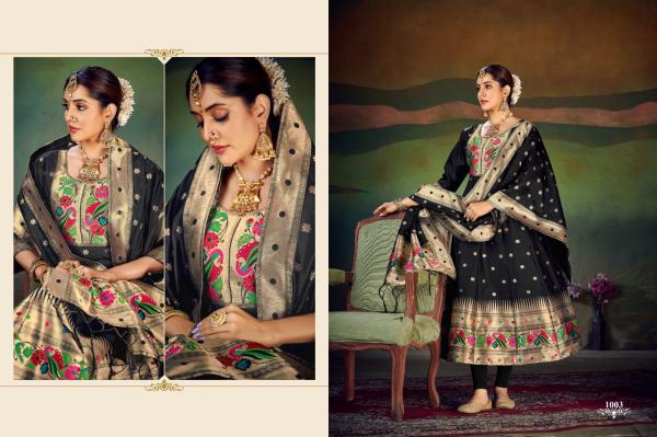 Smit Star Paithni Gown Designer Fancy Kurti with Dupatta Collection